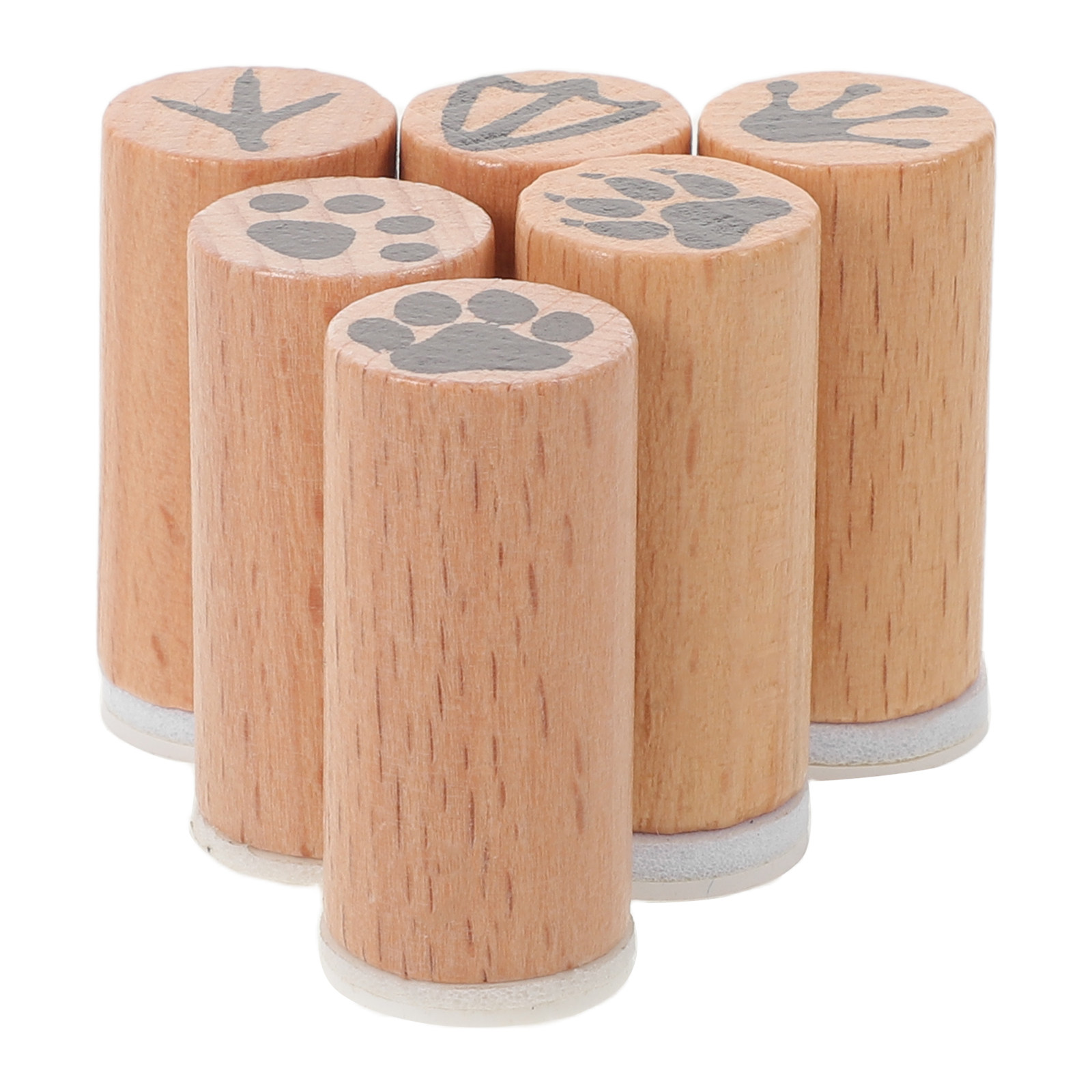 Art Craft Journals - Ensemble de 6 tampons en caoutchouc