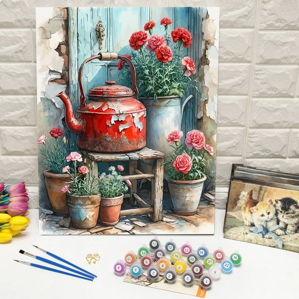 Art Craft Door - Peinture à l'huile par numéros paysage