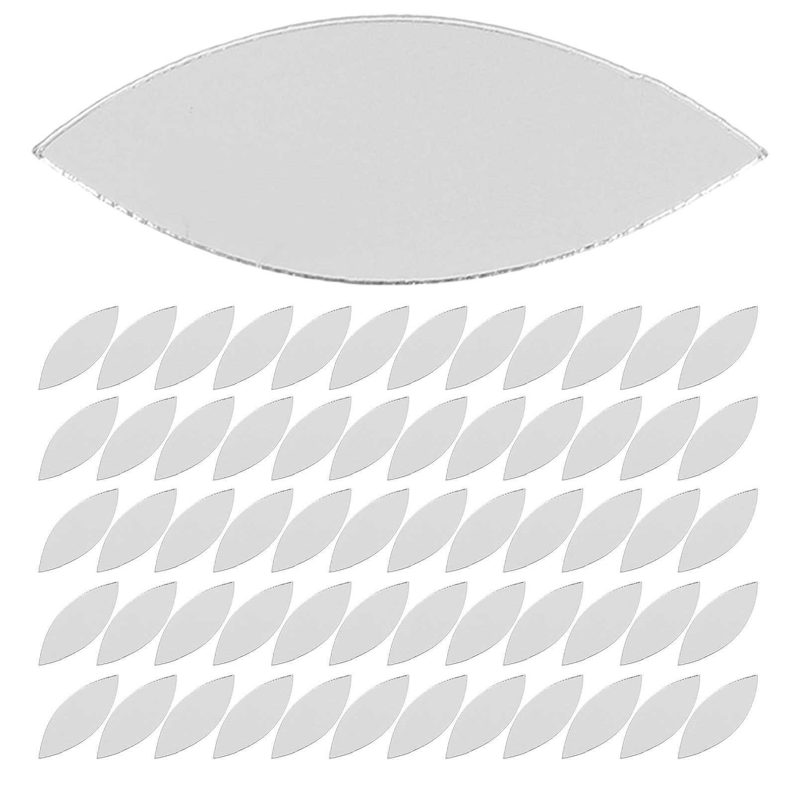 Art Craft Door - 200 Pièces de Mosaïque Miroir Auto-Adhésives