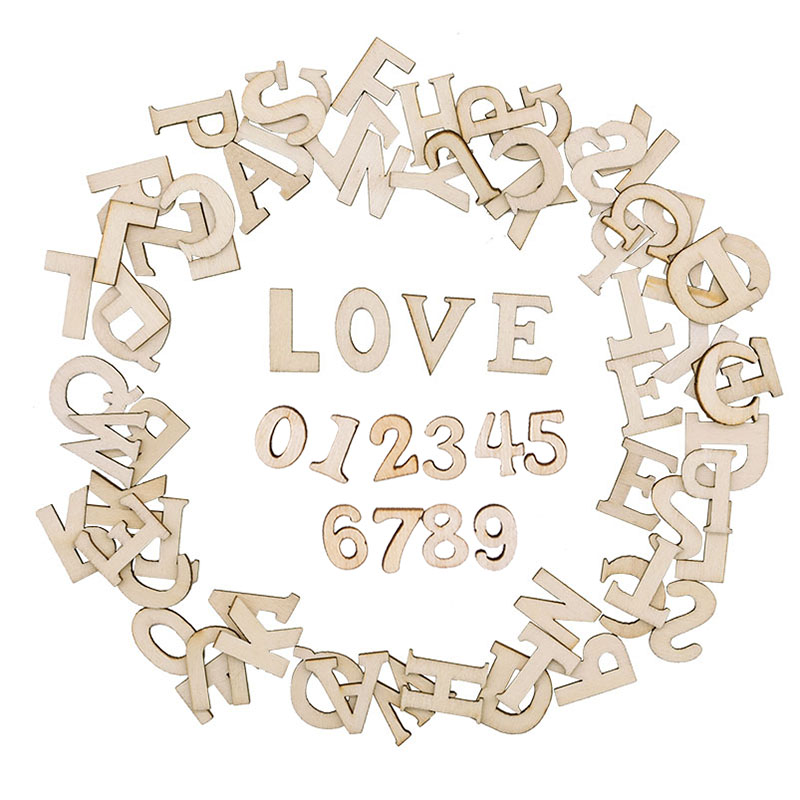 Art And Craft Numbers - Lettres de l'alphabet anglais décoratives en