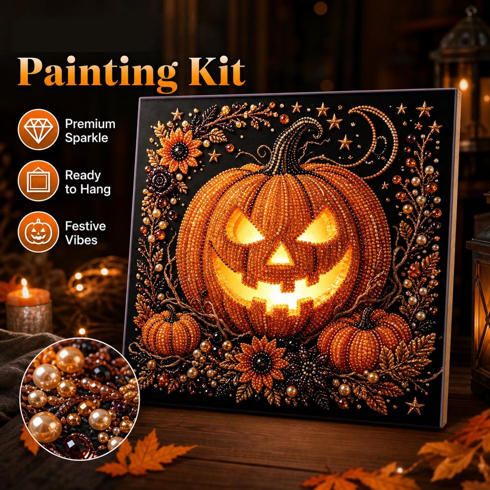 Art Craft Halloween - Kit de peinture diamantée Halloween, Art