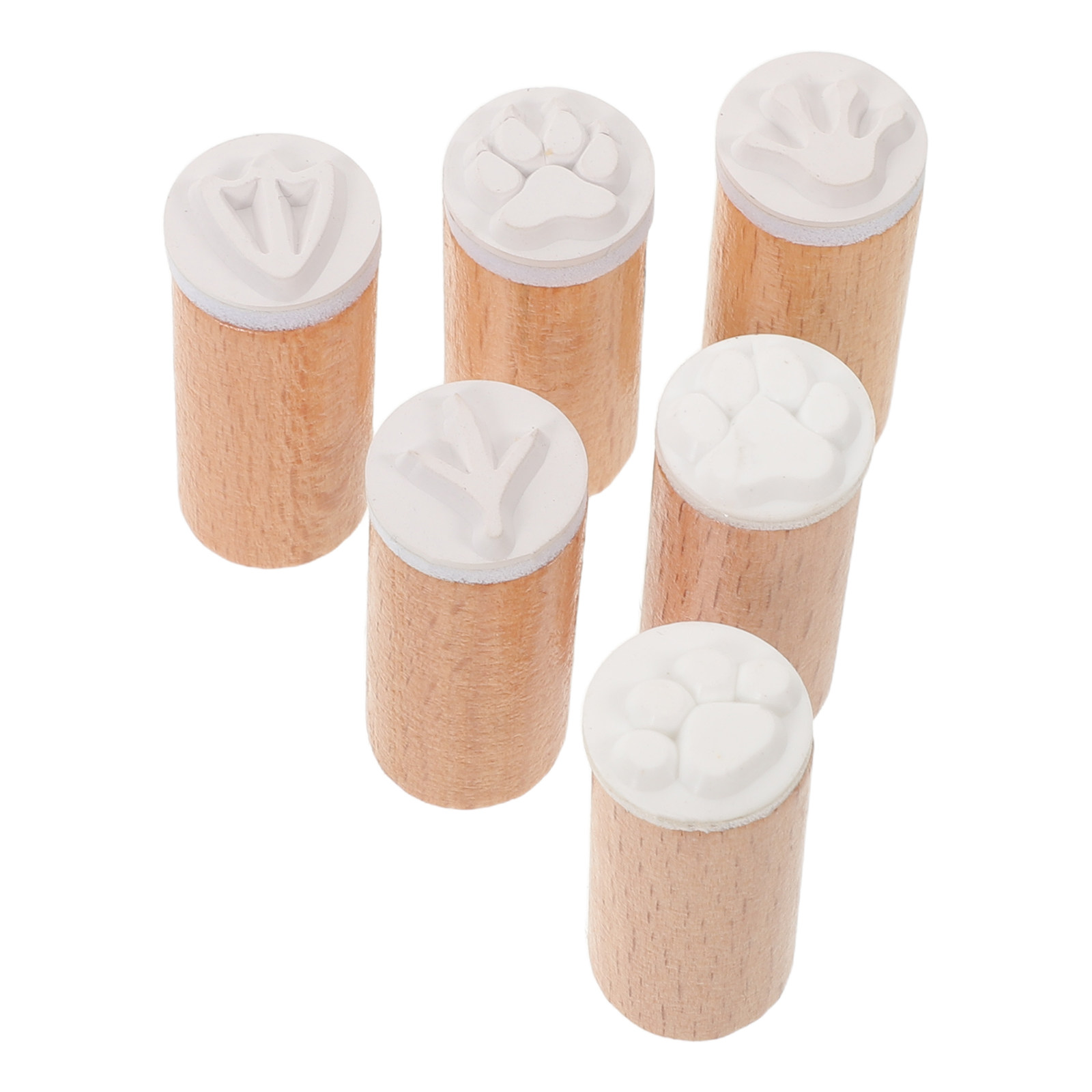 Ensemble de 6 tampons en caout - Art Craft Journals avis et prix