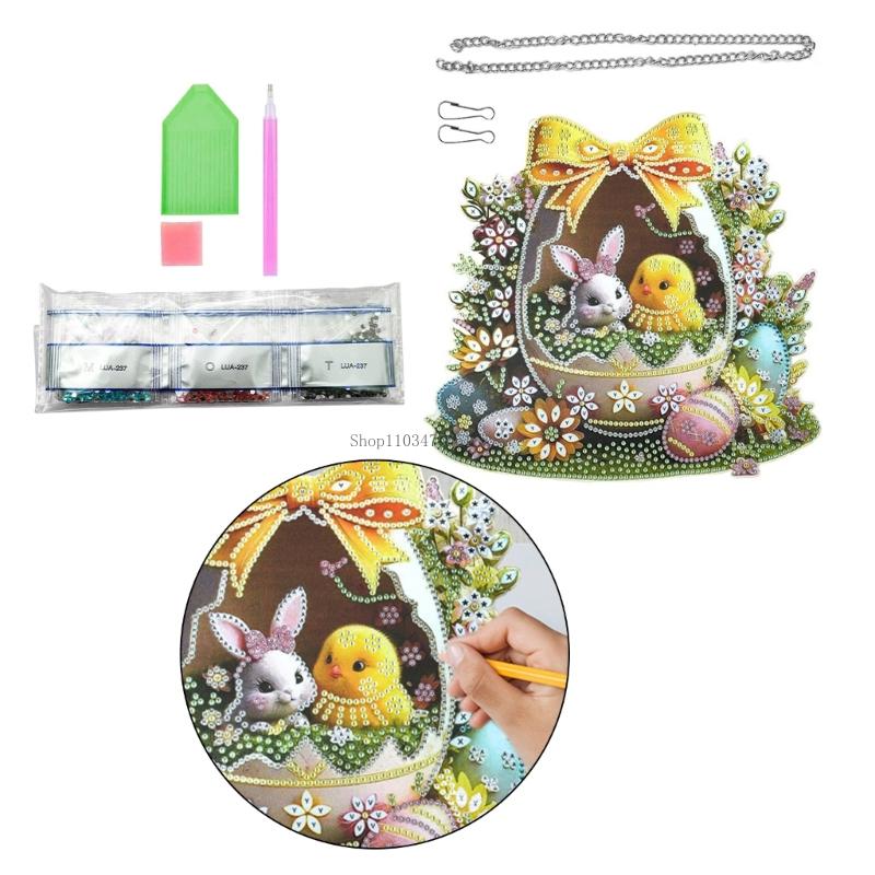 Couronne pâques faite à main,  - Art Craft Door avis et prix
