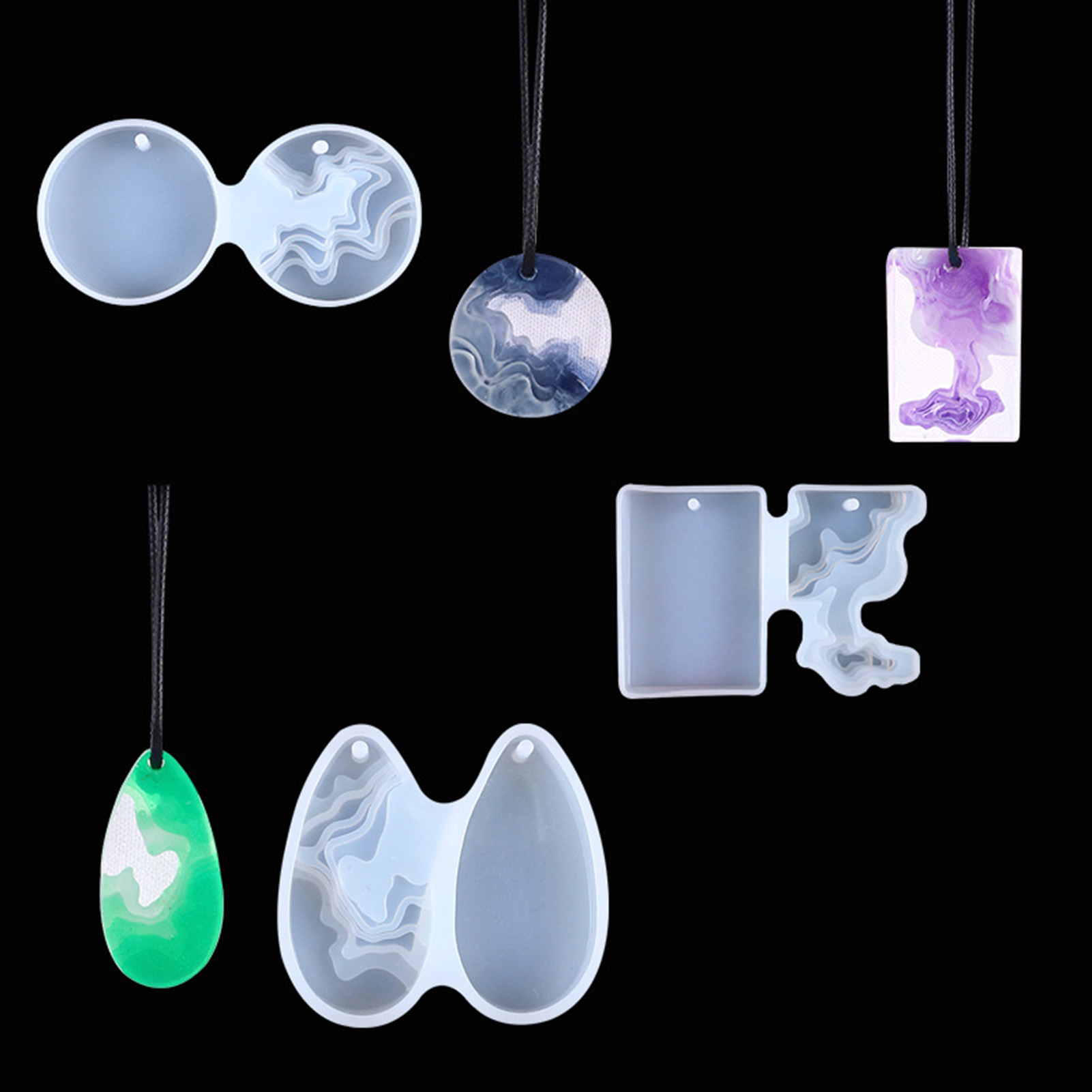 Ensemble de 3 moules en silico - Art Craft Show avis et prix