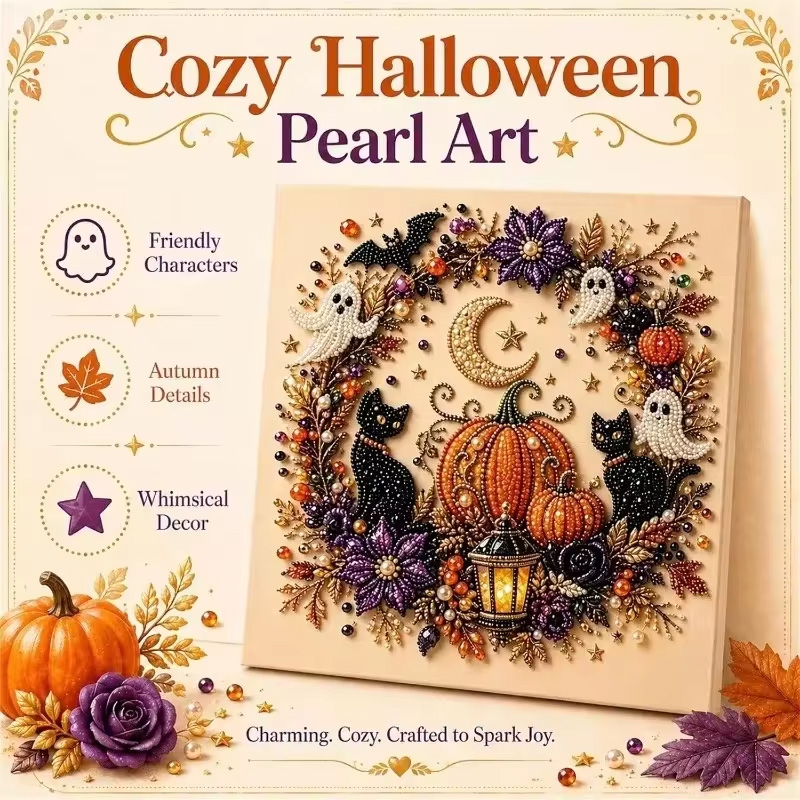 Kit d'art perles fantômes d'Ha - Art Craft Halloween avis et prix
