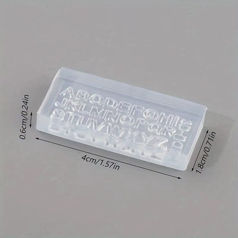 Moule à ongles en silicone ave - Art And Craft Letter Z avis et prix