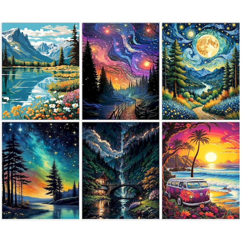 GATYZTORY-Kit de peinture par  - Art And Craft Numbers avis et prix