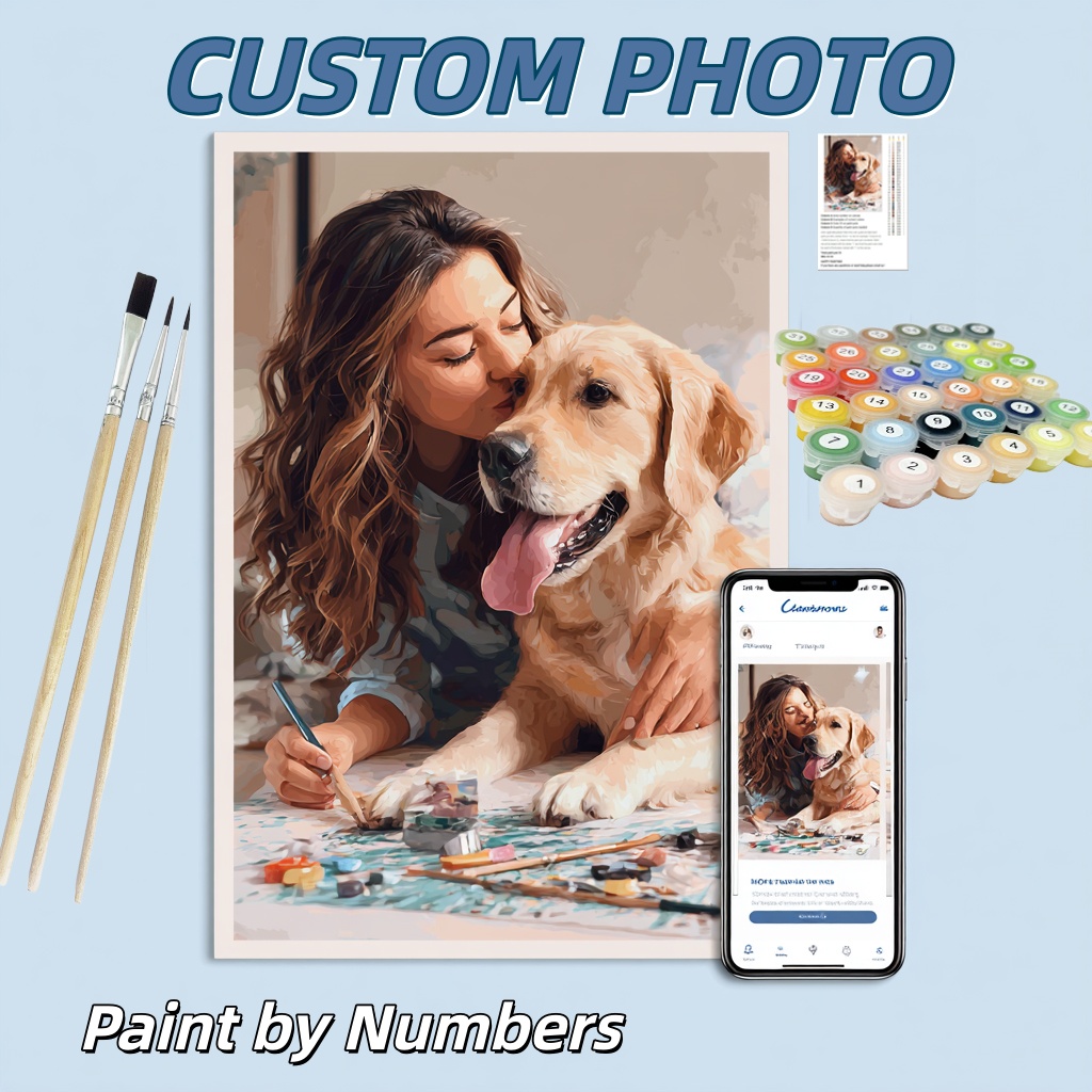 Peinture sur toile DIY personn - Art And Craft Numbers avis et prix