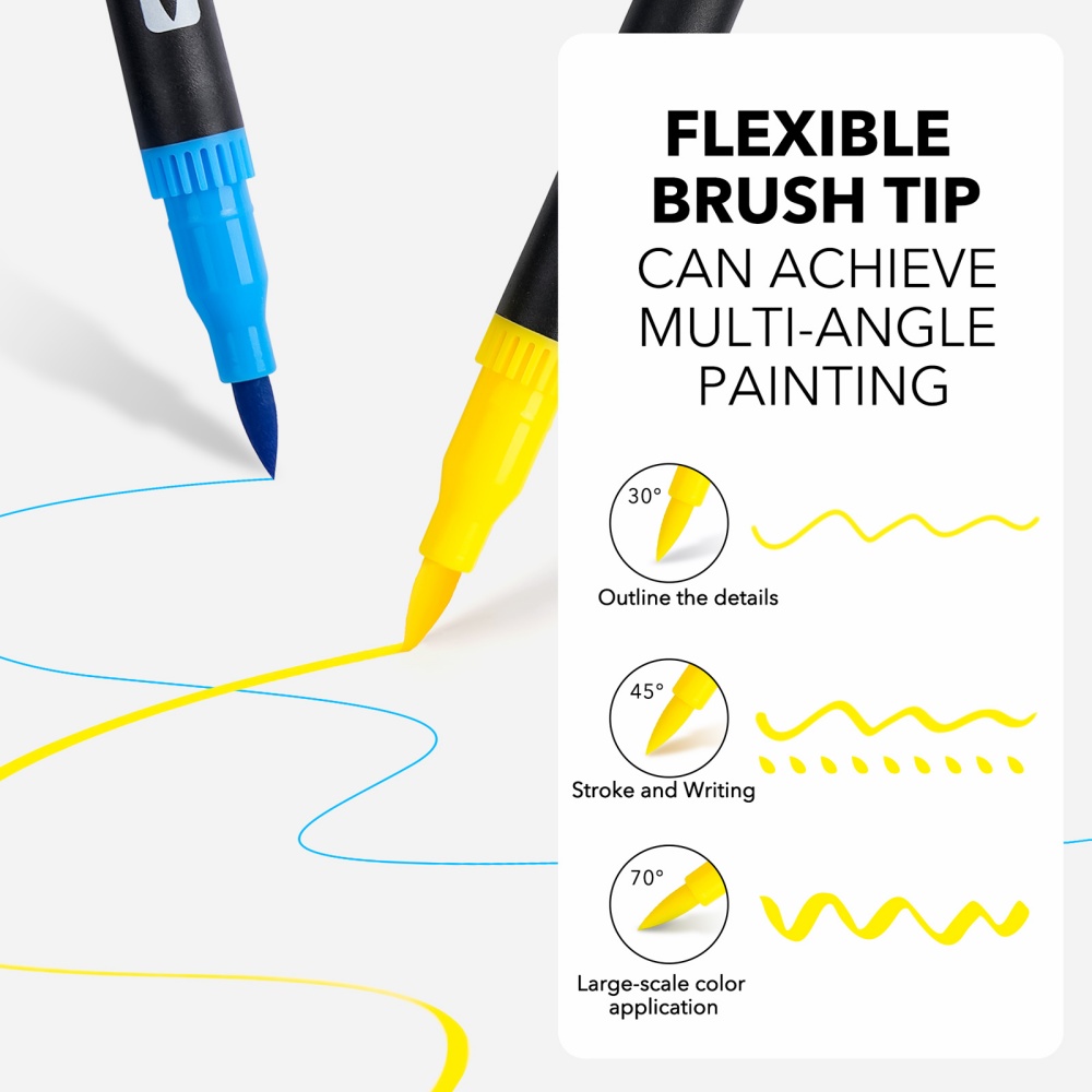 1 ensemble de stylos de colori - Art Craft Journals avis et prix