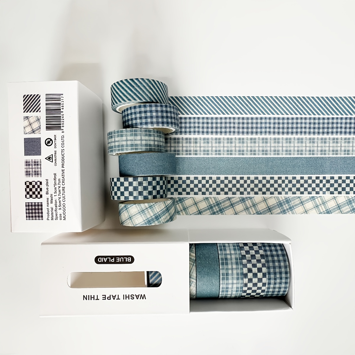 Ensemble de rubans washi, 6 ro - Art Craft Journals avis et prix