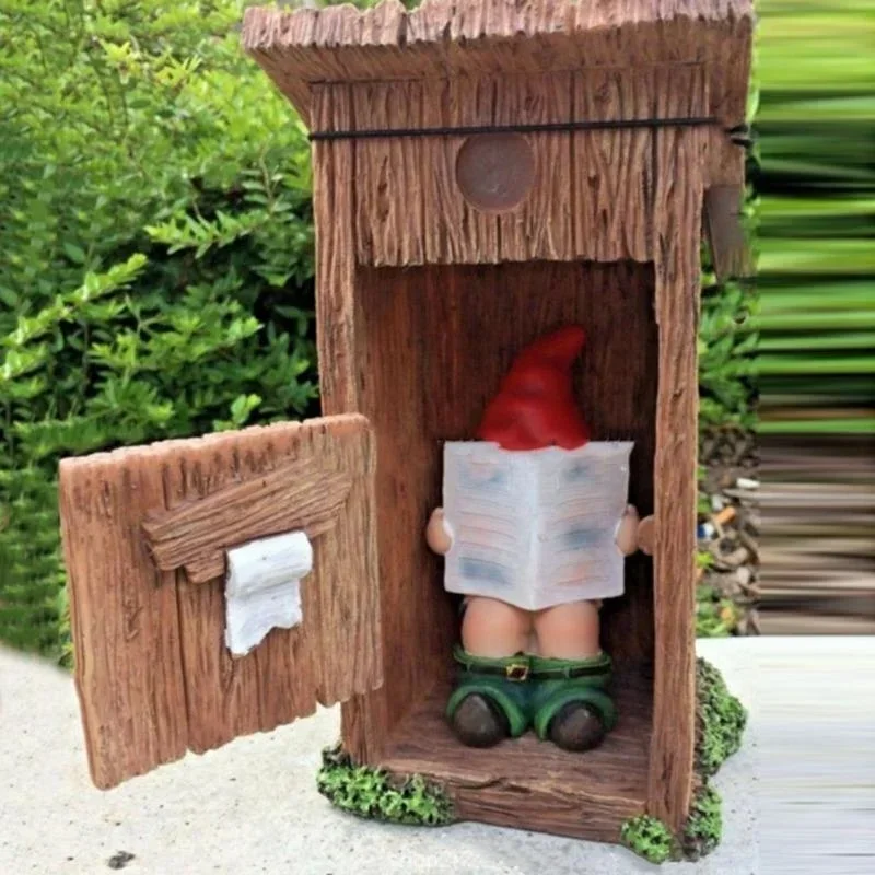 Livre de lecture Gnome Statue  - Art Craft Door avis et prix
