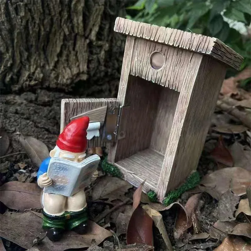 Livre de lecture Gnome Statue  - Art Craft Door avis et prix