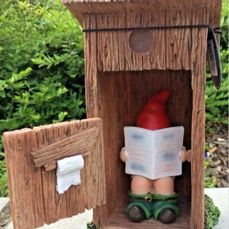 Livre de lecture Gnome Statue  - Art Craft Door avis et prix