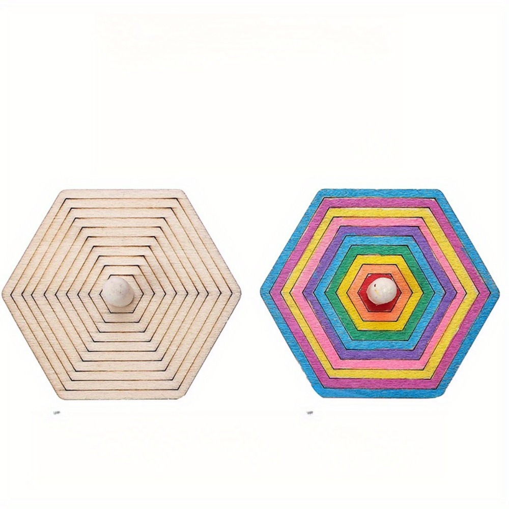 Kit de 16 Toupies en Bois à Pe - Art Craft Ideas For Kids avis et prix