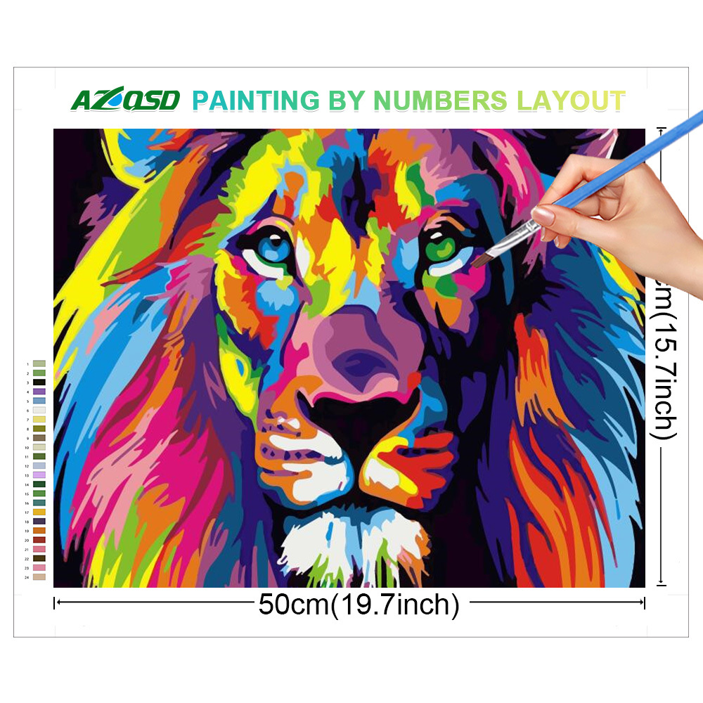 AZQSD adulte peinture par numé - Art Craft Cat avis et prix