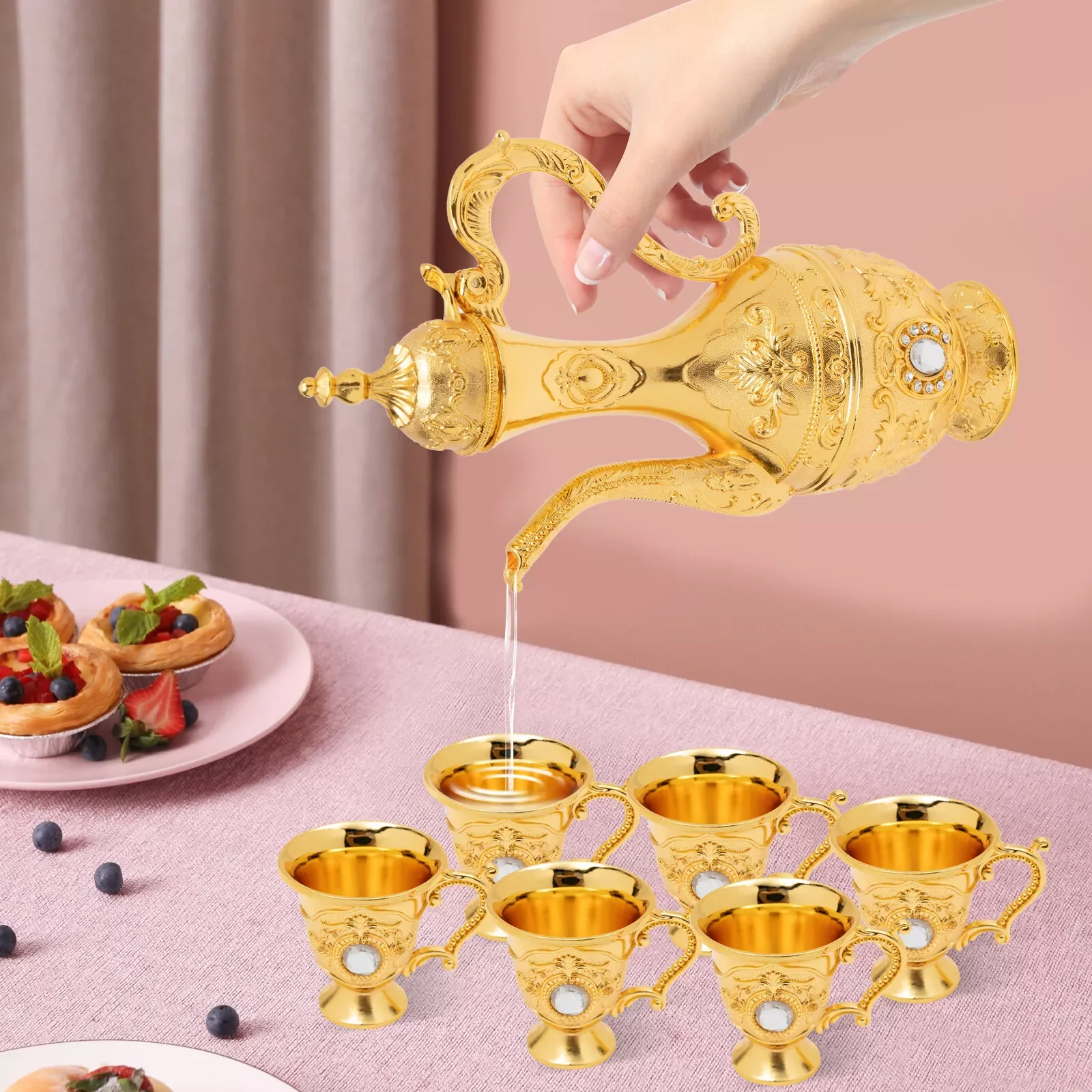 Service à thé turc européen cr - Art Craft Gallery avis et prix