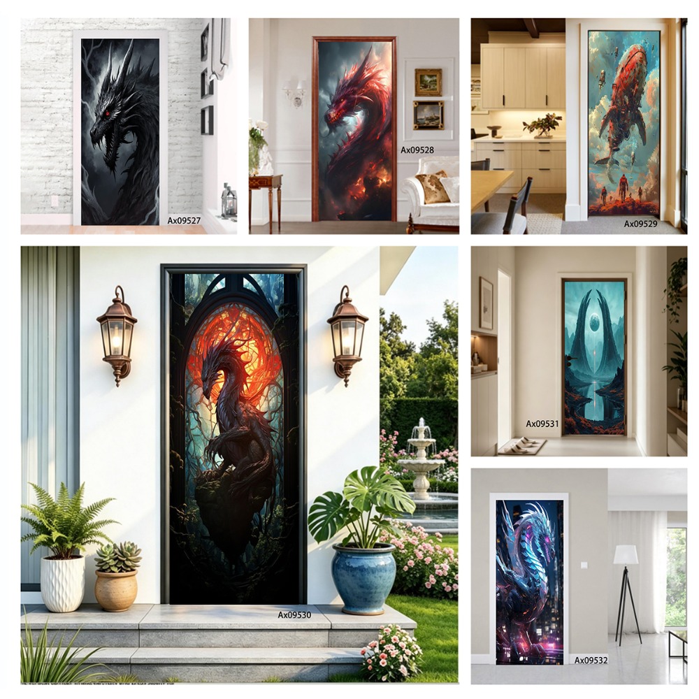 Autocollant de porte fantaisie - Art Craft Door avis et prix