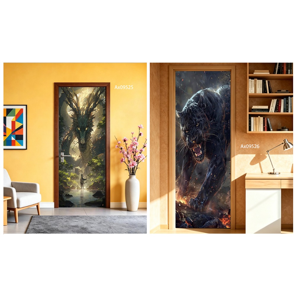 Autocollant de porte fantaisie - Art Craft Door avis et prix