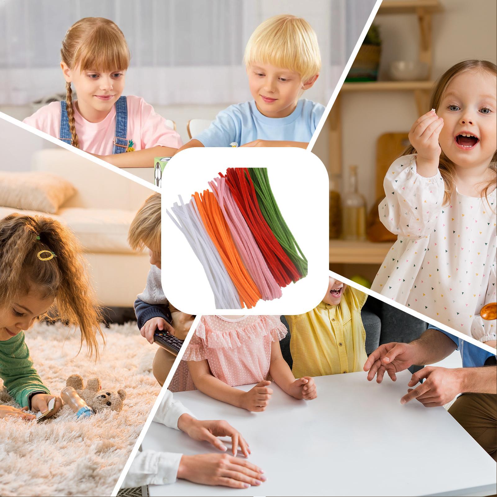 Bâtonnets de chenille colorés, - Art Craft Wire avis et prix