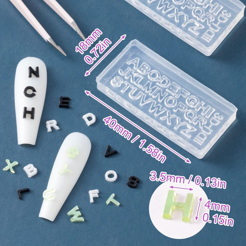 2/4 Sets de moules en silicone - Art And Craft Letter Z avis et prix