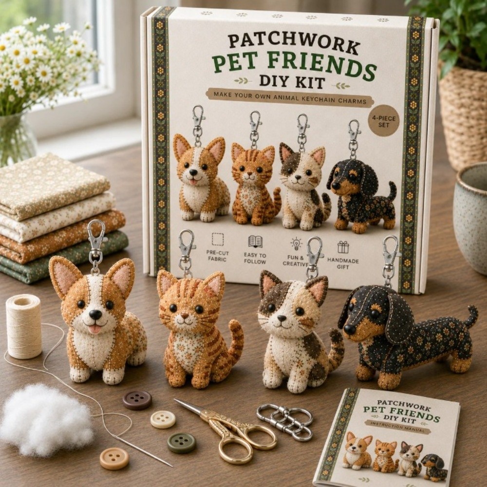 Kit de couture DIY en feutre 3 - Art Craft Cat avis et prix