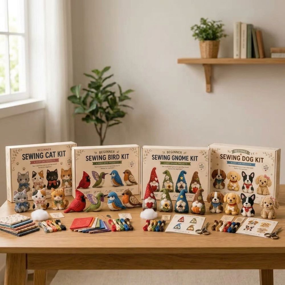 Kit de couture DIY en feutre 3 - Art Craft Cat avis et prix