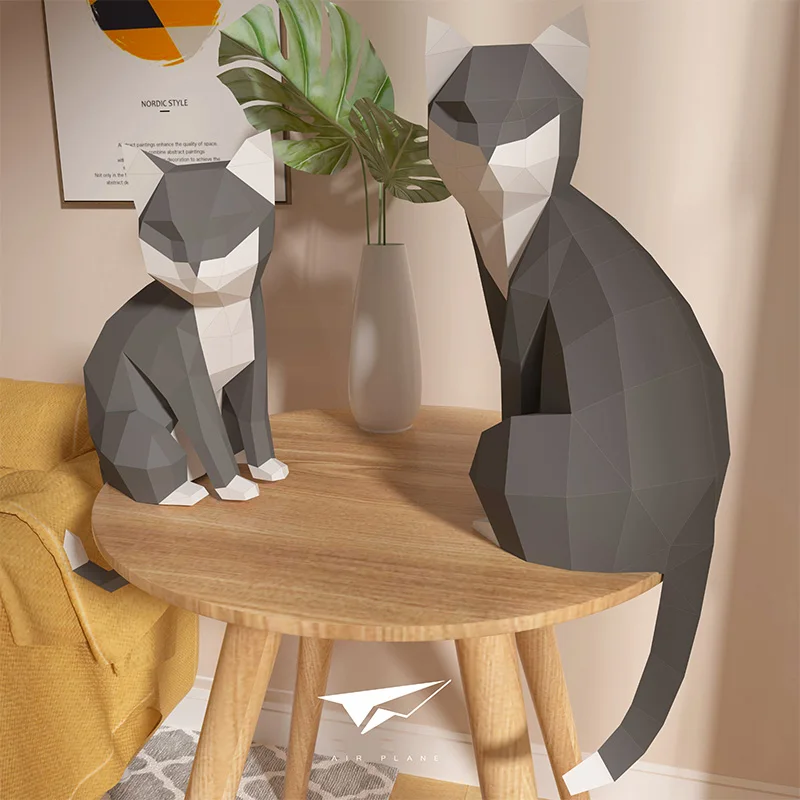 1 paire d'amoureux chat Animal - Art Craft Cat avis et prix