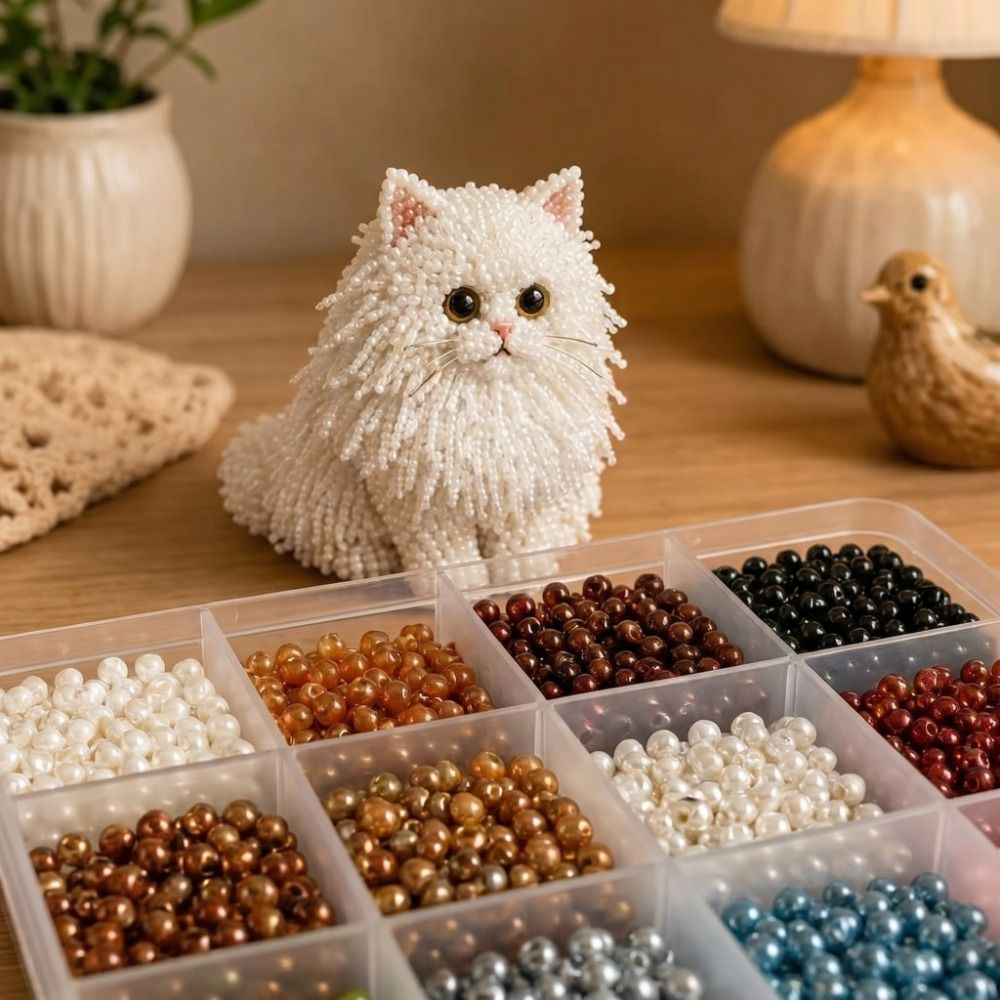 Kit de Broderie de Perles Anim - Art Craft Cat avis et prix